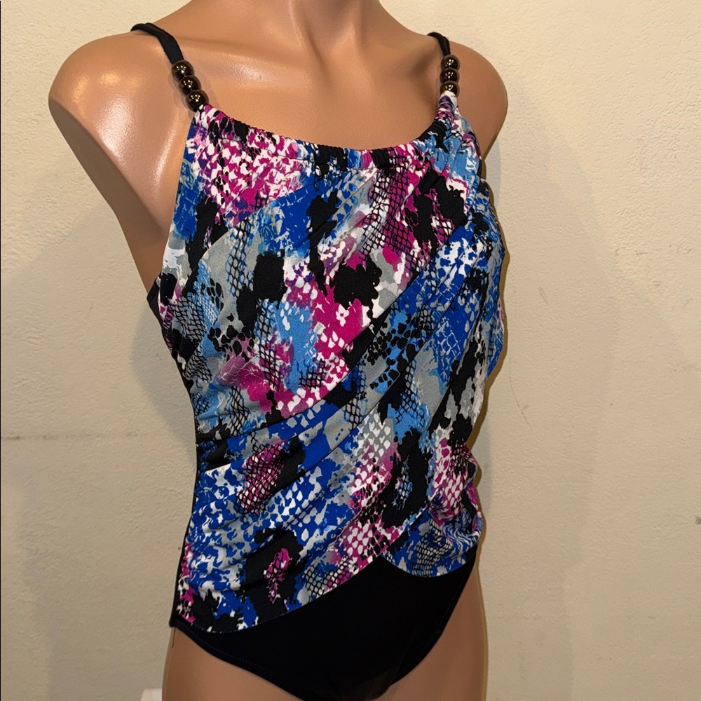 NWT MagicSuit by Miraclesuit one piece swimsuit size 12 underwire
